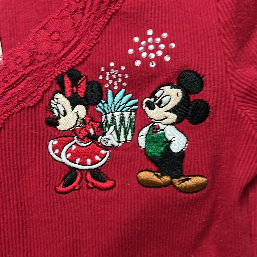 Mickey Mouse Disney pajama set Christmas - Picture 5 of 9
